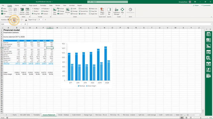 Links manager dialog in PowerPoint